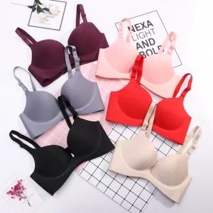 kf-S2fb563a204bc4232aa31abf6751147e1E Sexy Deep U Cup Bras For Women Push Up Lingerie Seamless Bralette Backless Plunge Intimates Female No Steel Ring Underwear
